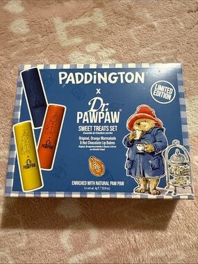 Dr. PawPaw Paddington Sweet Treats Lip Balm Set - Yellow, Orange, Blue